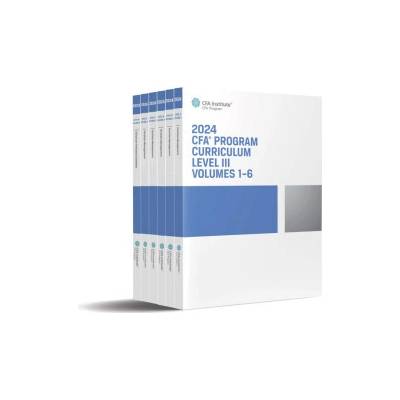 2024 CFA Program Curriculum Level III Box Set