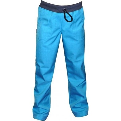 Fantom Kalhoty softshell slim s bambusem tyrkysové