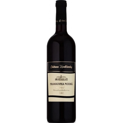 Chateau Topoľčianky M-Frankovka modrá 13% 0,75 l (holá láhev)