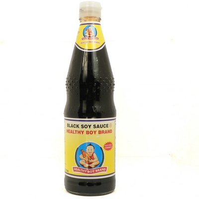 Healthy Boy Sójová omáčka black tmavá a hustá 700 ml