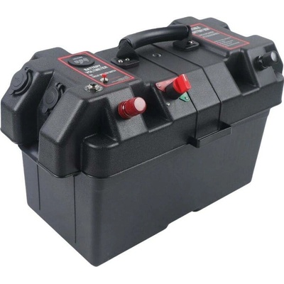 Battery Box, 2x USB, zásuvka 12V a voltmetr, mivvy ENERGY