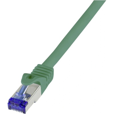 LogiLink C6A115S RJ45 USB CAT 6A S/FTP 20m zelený