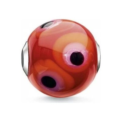 Дамска огърлица Thomas Sabo K0284-017-10 (1, 20 cm) Червен (1, 2 cm)