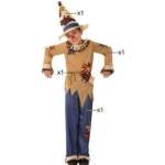 BigBuy Carnival Маскировъчен костюм за деца Плашило Кафяв Фантазия Размер 3-4 години