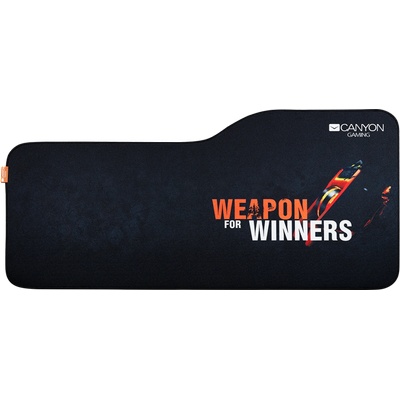 CANYON Геймърска CANYON CND-CMP10, Mouse pad, 930*350*430 *3MM, Jacquard , Gaming print (CND-CMP10)