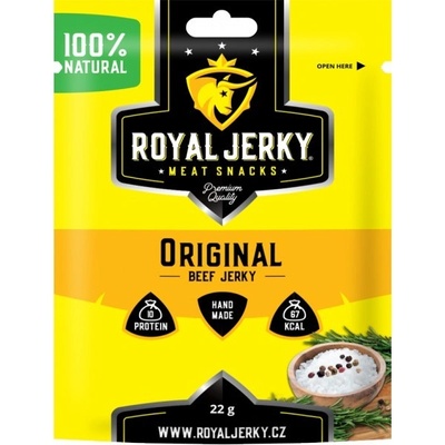 Royal Jerky Sušené mäso cheezy cheese 22 g