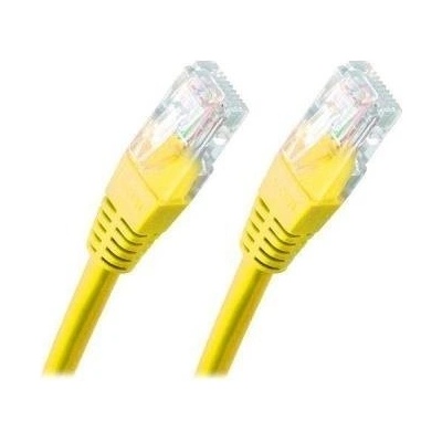 XtendLan PK_6UTP015yellow Patch, Cat 6 UTP, 1,5m, žlutý