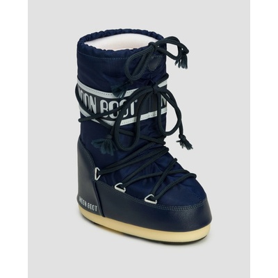 Moon Boot tmavomodré snehule Icon Nylon