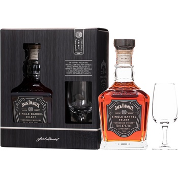 Jack Daniel's Single Barrel 45% 0,7 l (darčekové balenie 1 pohár)