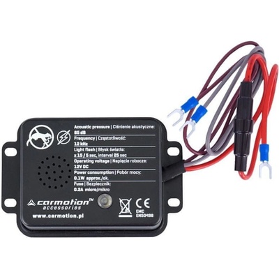 Carmotion Odpudzovač kún, elektrický, akustický + záblesk, 12V
