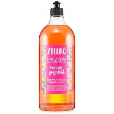 Zielko Prostriedok na umývanie riadu s vôňou Ružového grapefruitu 1000 ml