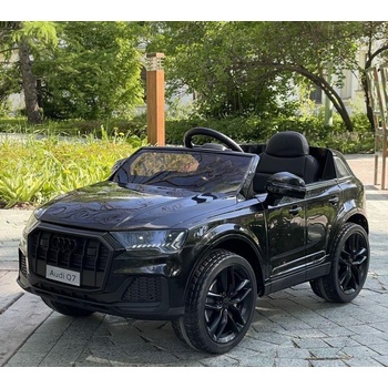 Joy Auto Акумулаторен джип Audi Q7 12V с меки гуми с Кожена седалка