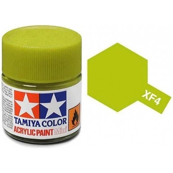 Tamiya Tamiya Color XF-4 Flat Yellow Green 10ml 108/81704