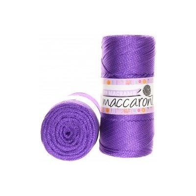 Maccaroni PP Macrame 25 fialová