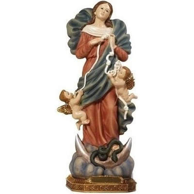 Socha: Panna Mária Rozväzovačka uzlov - 22 cm - PB10799