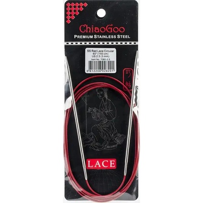 ChiaoGoo Red Lace 150cm 3mm – Zboží Mobilmania