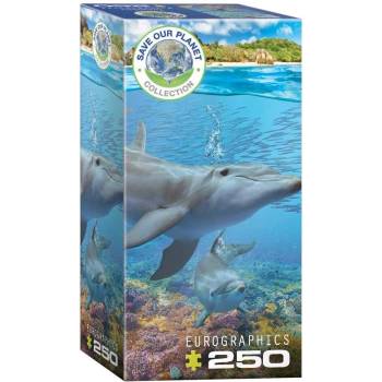 Image 1 of EUROGRAPHICS - Puzzle Save the Planet - Dolphins 250 - 250 piese