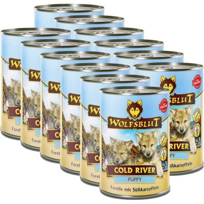 Wolfsblut Консерва Wolfsblut Cold River Puppy 12 x 395 г