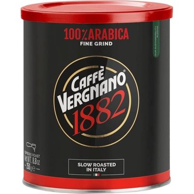 Vergnano 100% Arabica mletá 250 g
