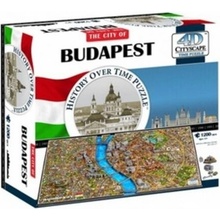 4D Cityscape 4D puzzle Budapešť 1265 ks