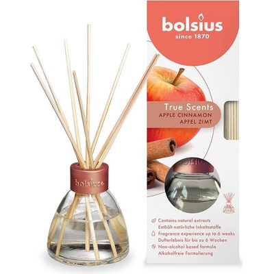 Bolsius Aromatic 2.0 Diffuser Apple Cinnamon vonná stébla 45 ml