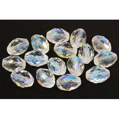 Glass beads, s.r.o. Broušené olivy 15129001 12x9 mm 00030/28701 Balení: 150ks