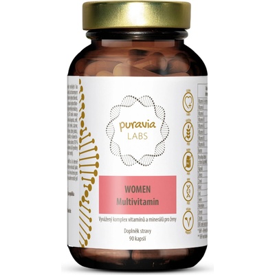 Puravia LABS Multivitamín pre ženy 90 kapsúl