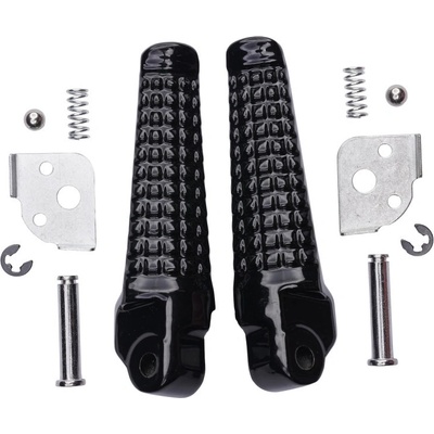 Bike It Footpeg OEM Replacement Suzuki Rear Black [MCA-FR038] FRS038