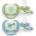 Philips Ultrasoft Night SCF094/05 18+m биберон Neutral 2 бр