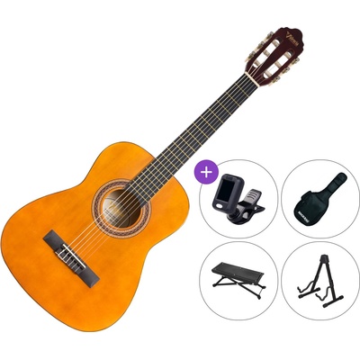 Valencia VC102 SET Natural Класическа китара с размер 1/2