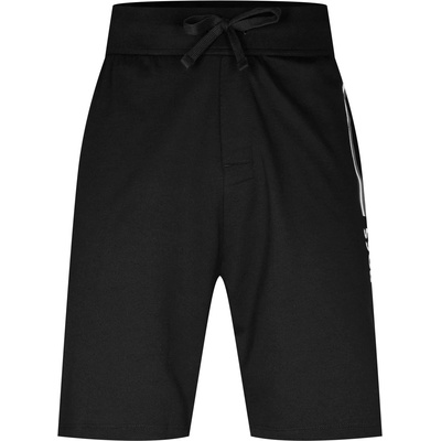 Boss Поларени къси панталони Boss Men's Authentic Fleece Jogger Shorts - Black 002