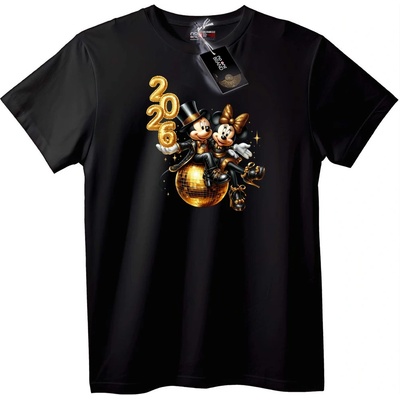 NOONEBRAND Тениска Mickey & Minnie 2026 Диско - 2XL, White