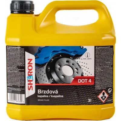 Sheron Brzdová kapalina DOT 4 3 l | Zboží Auto