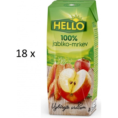 HELLO Mini jablko 18 x 250 ml