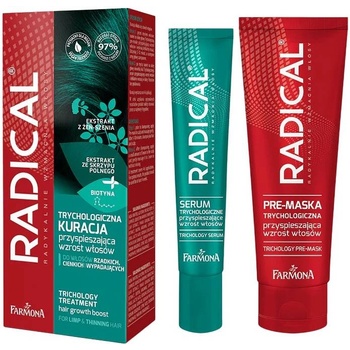Farmona Natural Cosmetics Laboratory Radical Трихологична пребиотична терапия за коса, 2 части