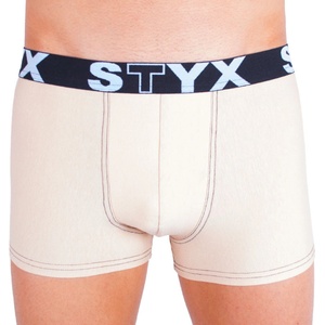 Styx Мъжки боксерки Styx спортен еластик бежови Styx | Bezhov | МЪЖЕ | S