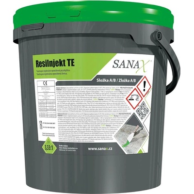 Sanax Epoxidová,tixotropní injektáž trhlin betonu | ResiInjekt TE - (2,5kg) LQ