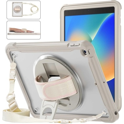 Vsetkonamobil 62488 SOLID Odolný kryt pre Apple iPad 10.2 2021 / 2020 / 2019 béžový