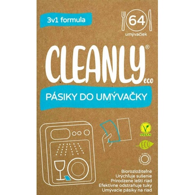 Cleanly Eco pásiky do umývačky 64 ks
