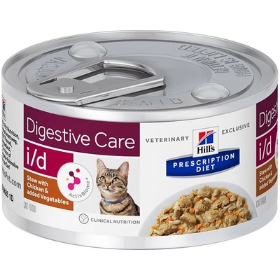 Hill's Hill s Prescription Diet i/d Stew Грижа за храносмилането консерви за котки 82 г