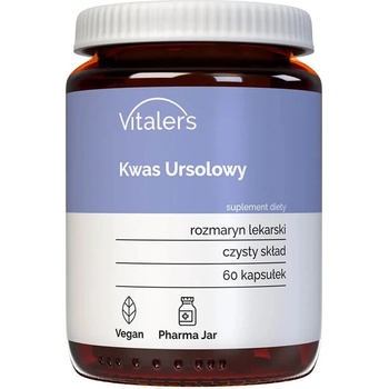 Vitaler's Урсолова киселина 125 mg 60 капсули | Vitalers (408006 (VIT-0800) VIT)