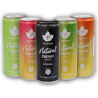 Puhdistamo Natural Energy Drink original Energetický nápoj 330 ml od 38 ...