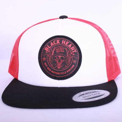 TRUCKER BLACK HEART HELL RIDER