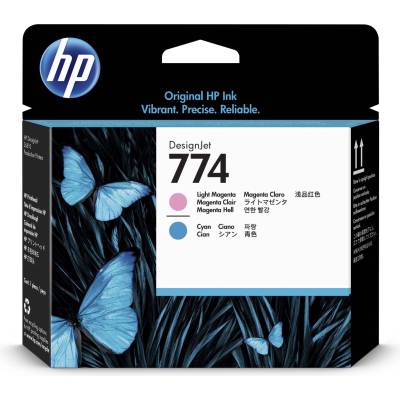HP 774 Light Magenta/Light циньо печатаща глава (P2V98A)