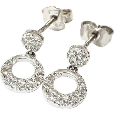 Glare zlaté náušnice visiace 21S