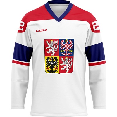Fan dres CCM Česká republika bílý