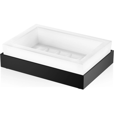 DECOR WALTHER Сапунерка Corner черен мат (0562660)