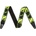 FENDER Колан за китара Monogrammed Strap Green/Yellow by FENDER