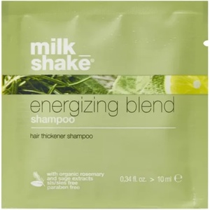 Milk Shake Energizing Blend Уплътняващ шампоан за фина и изтъняваща коса 10 мл