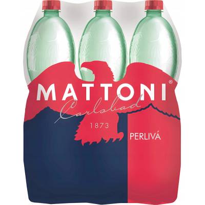Mattoni Minerálna voda perlivá 6 x 1,5 l